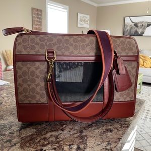 Coach dog carrier